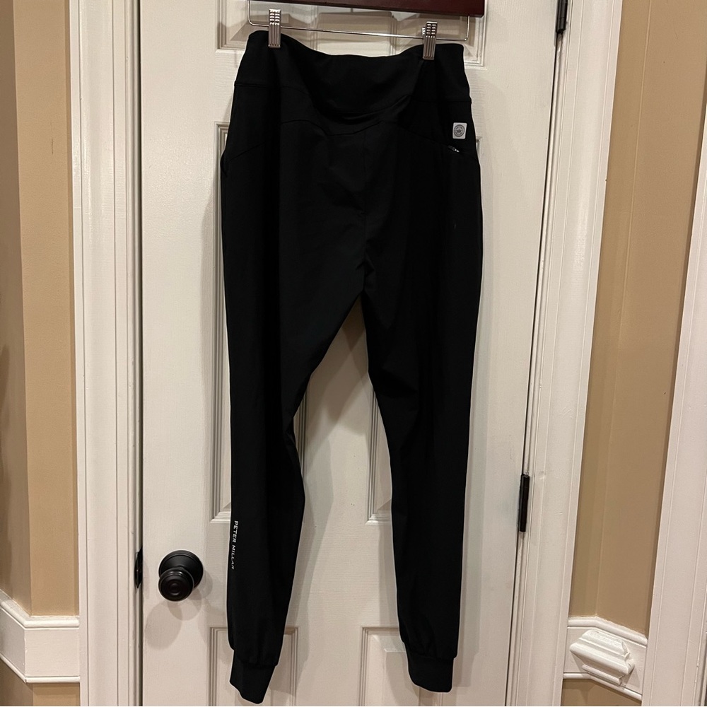 Nwot Peter Millar Stellar Performance Joggers Bla… - image 7